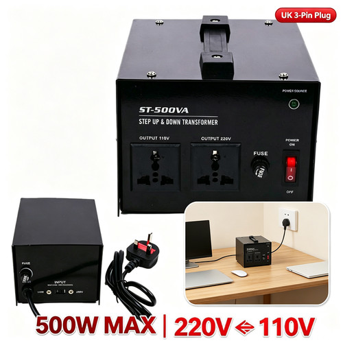 500w step down voltage - 500w, up