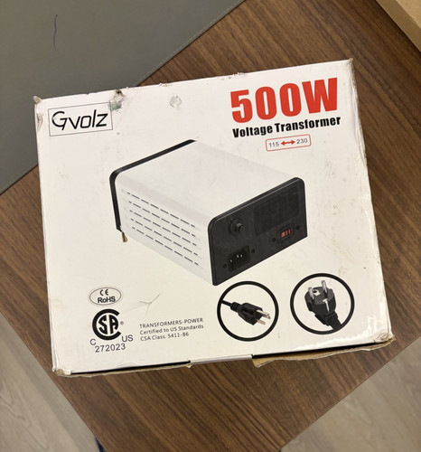 Gvolz 500w voltage - gvolz,