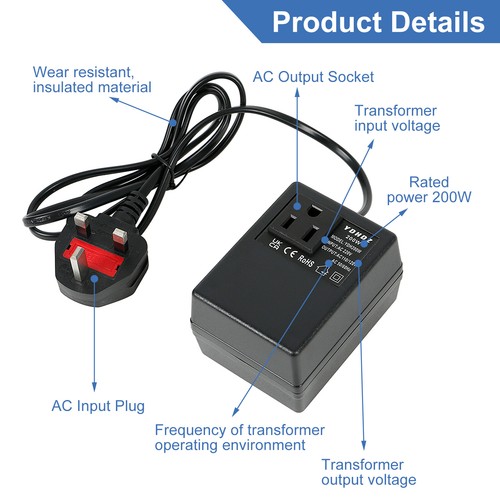 Transformer voltage power step - transformer,